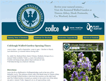 Tablet Screenshot of colcloughwalledgarden.com